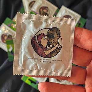 Official Kissing Strangers Condoms